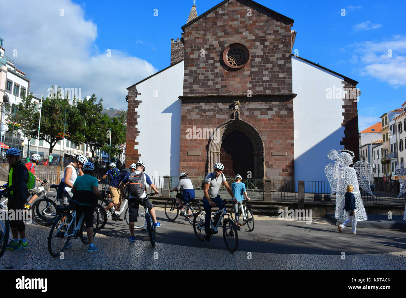 La Cattedrale di Nostra Signora dell'Assunzione in sé, Funchal, Madeira, Portogallo Foto Stock