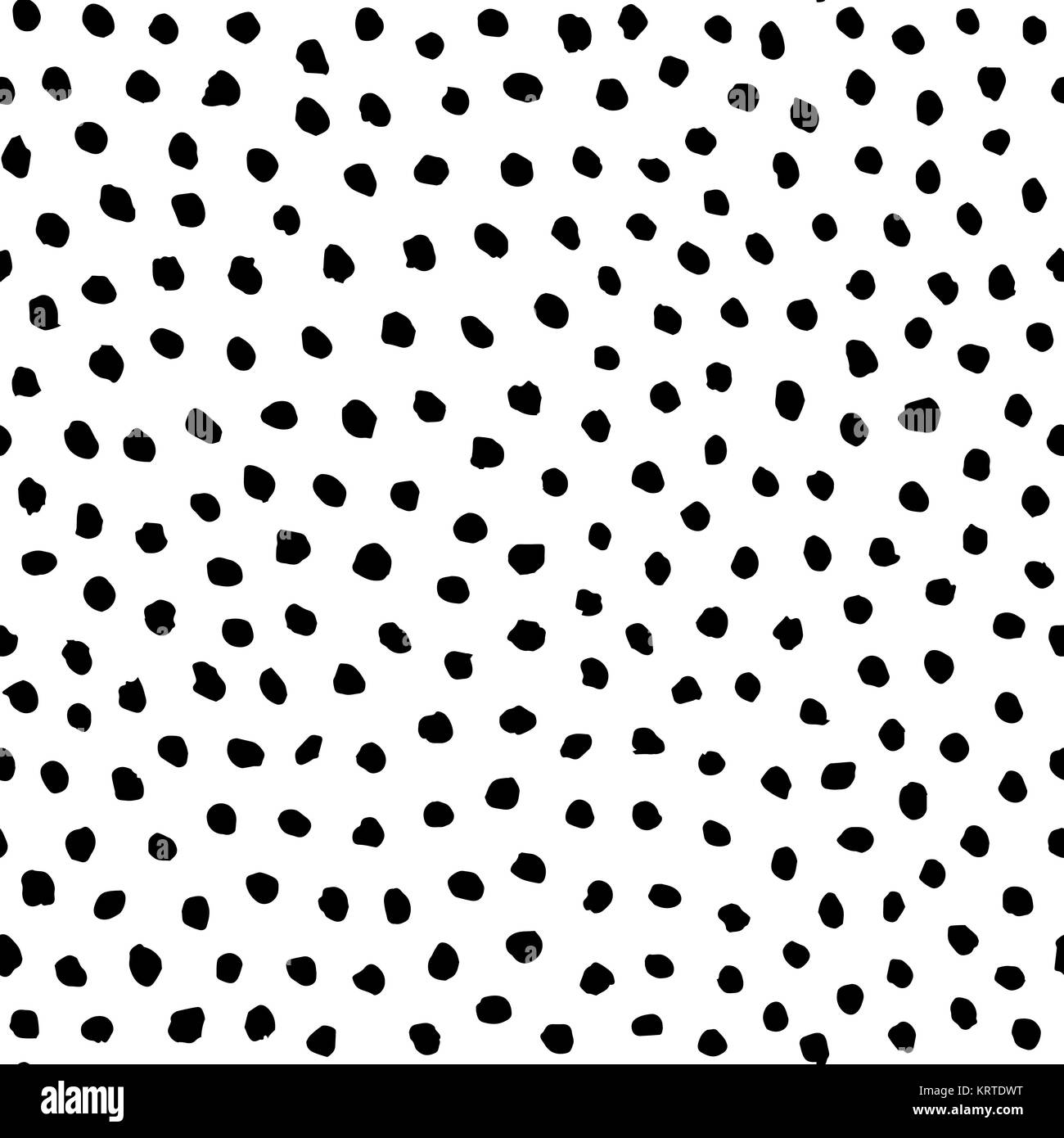 Puntini irregolari Pattern Illustrazione Vettoriale