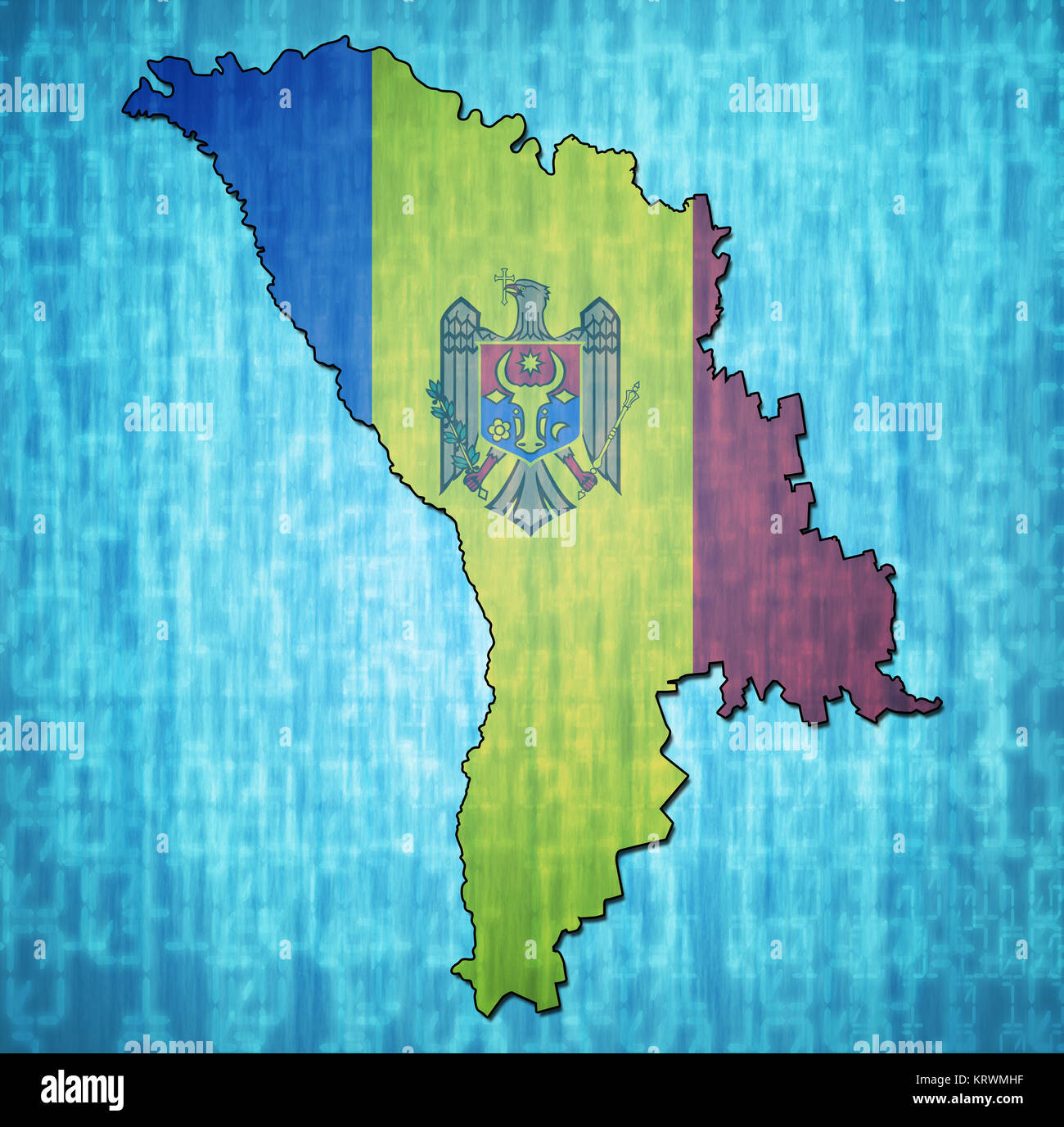 Vettori di Bandiera mappa moldavia - Scarica vettori gratui di alta