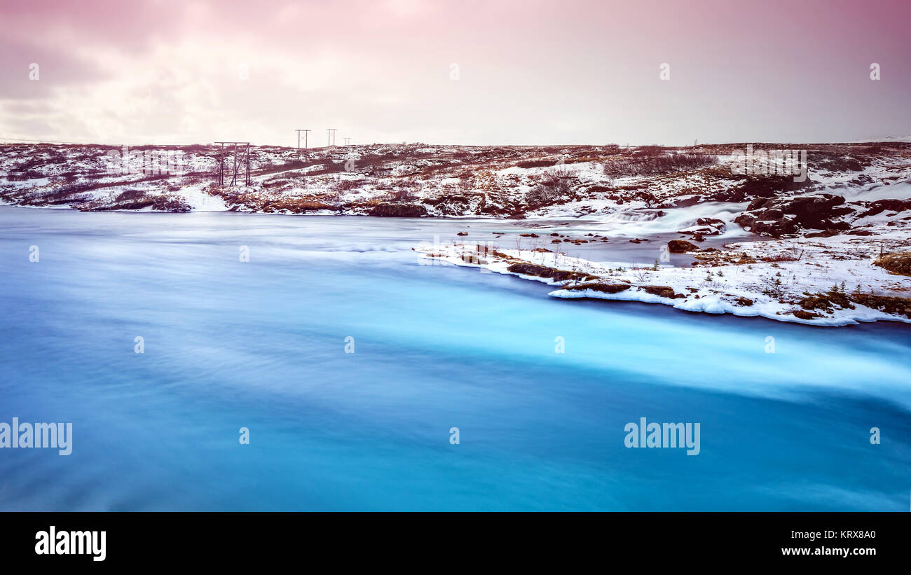 Bellissimo paesaggio Islanda Foto Stock