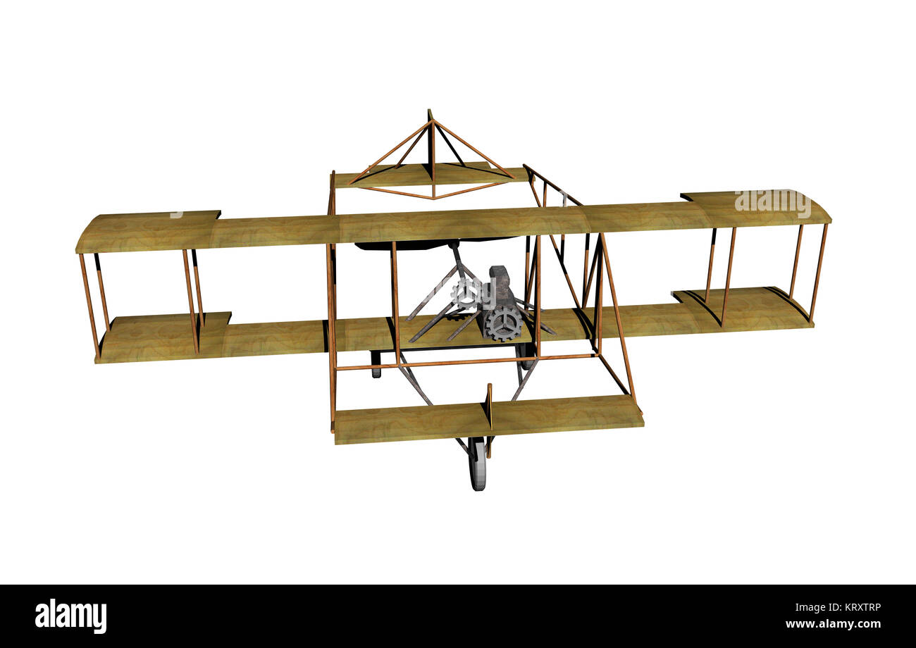 aereo di legno libero Foto Stock