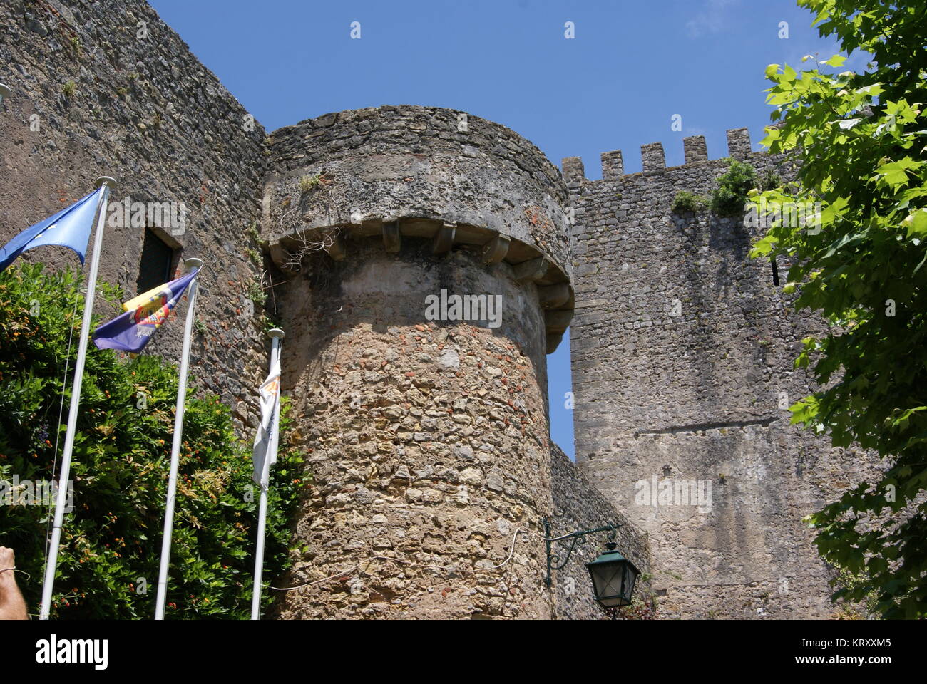 Un giorno di Obidos, Portogallo Foto Stock