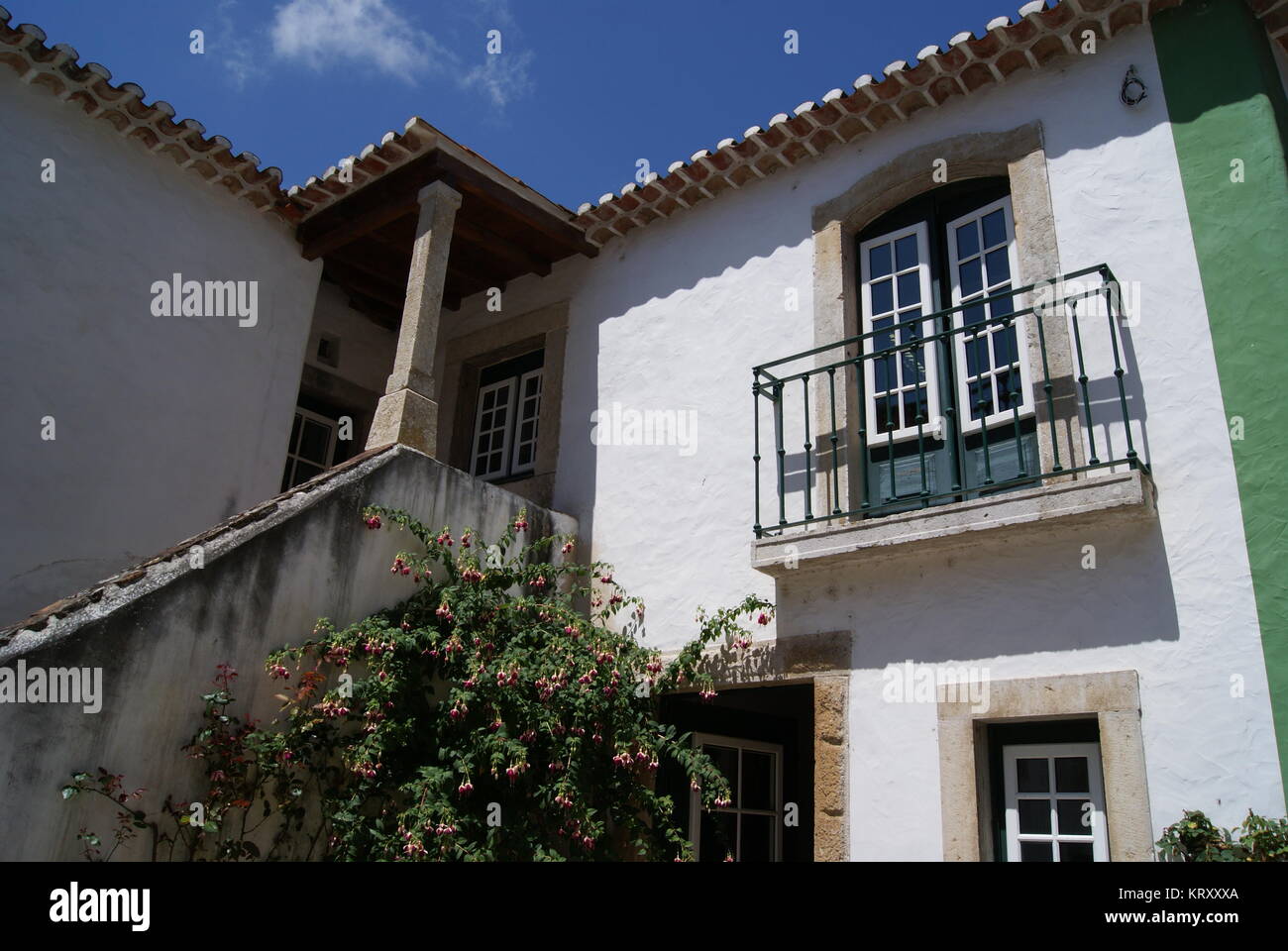 Un giorno di Obidos, Portogallo Foto Stock