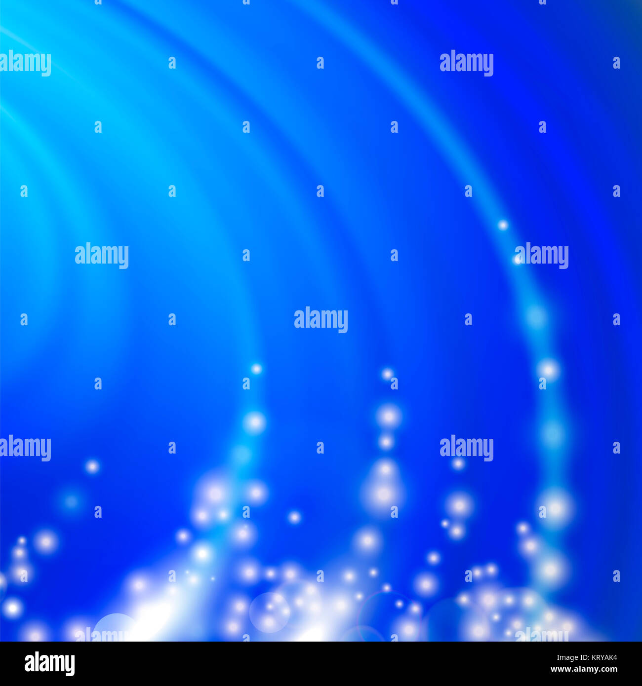 Abstract blu onda sfocata sullo sfondo Foto Stock