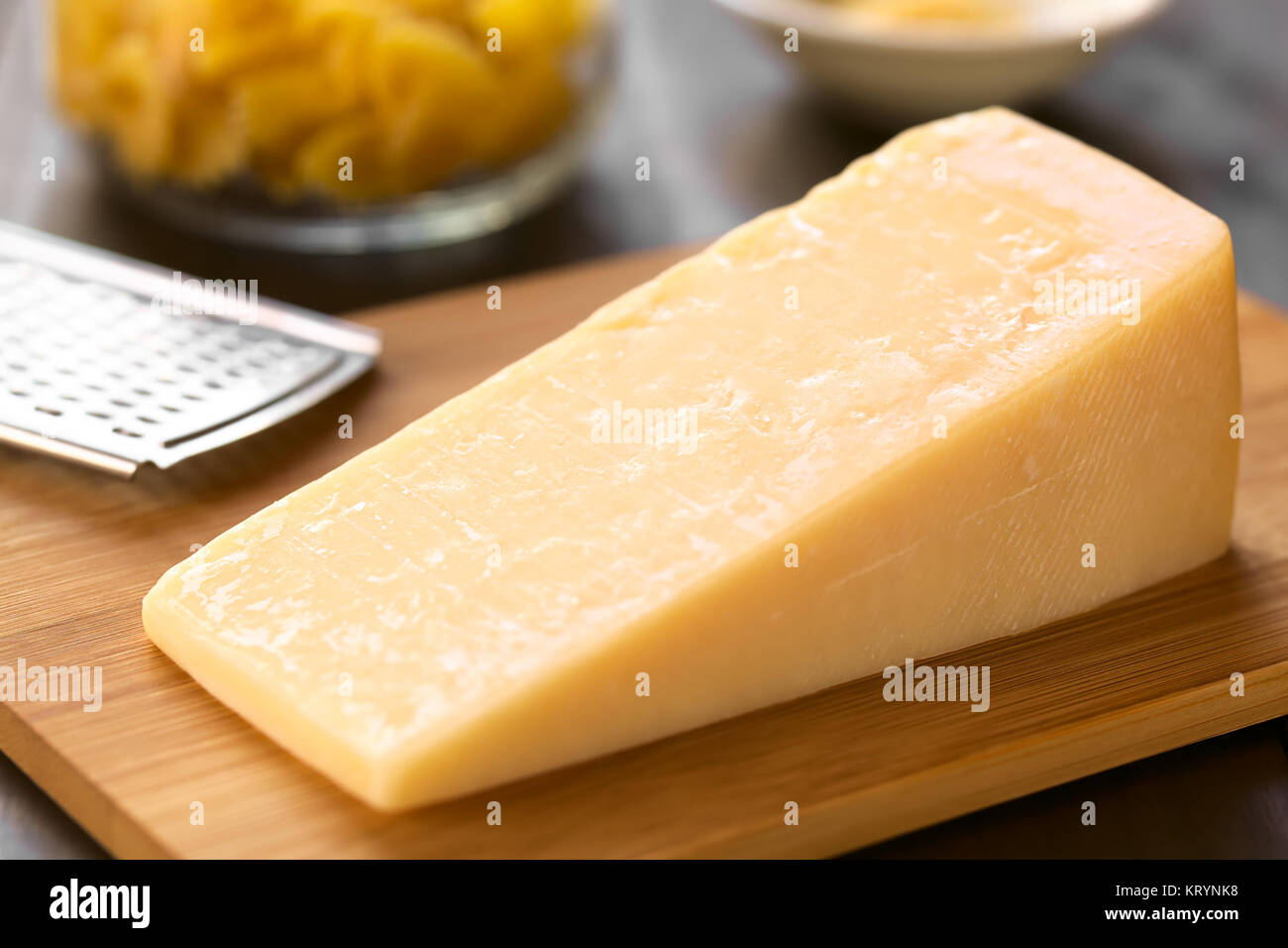 Parmigiano come formaggi stagionati Foto Stock