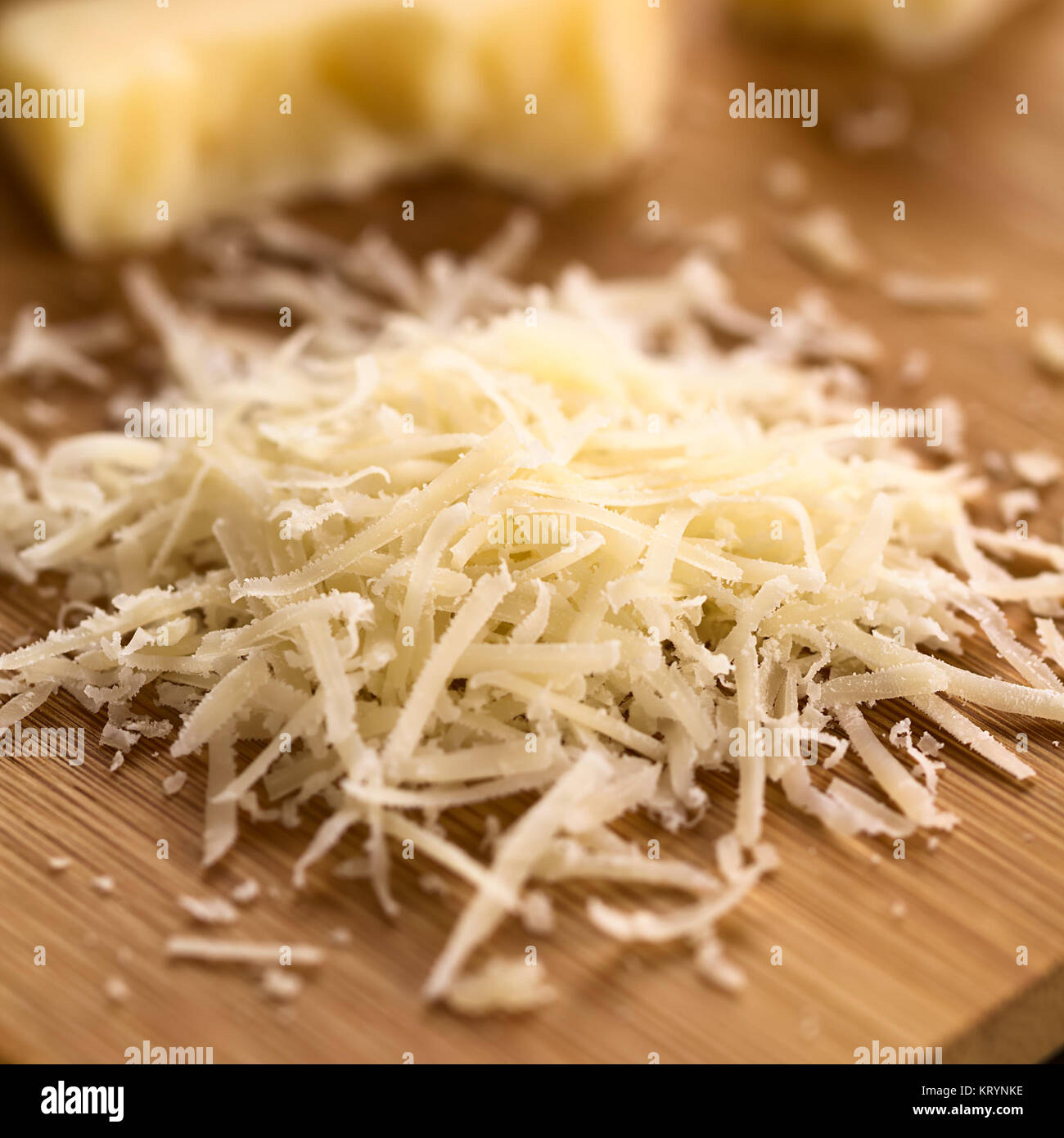 Parmigiano grattugiato-come formaggi stagionati Foto Stock