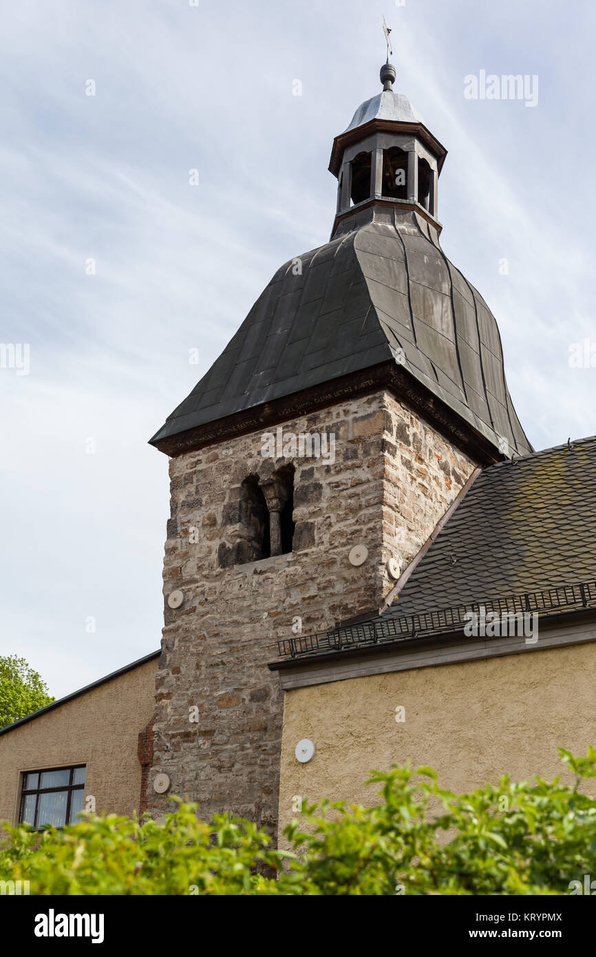 Bad Suderode,chiesa,contea di resina,Chiesa casa,campanile,quartiere harz,museo,vecchia chiesa oldfashioned Foto Stock