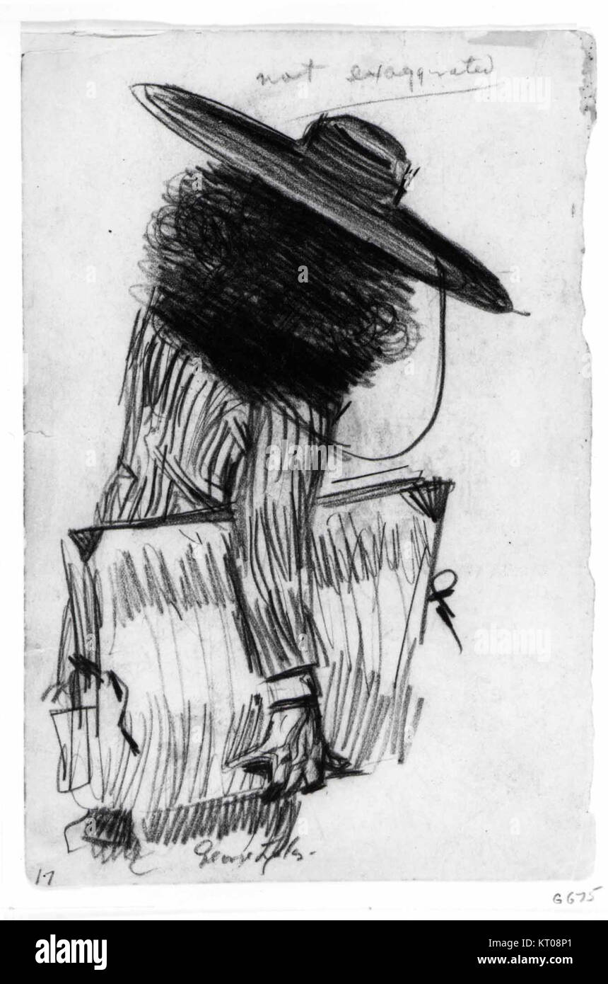 Il portfolio intitolato "Artist with Portfolio" rappresenta un'opera chiave all'interno della collezione del Metropolitan Museum of Art. Evidenzia l'approccio dell'artista alla documentazione del suo lavoro e della sua carriera. Foto Stock