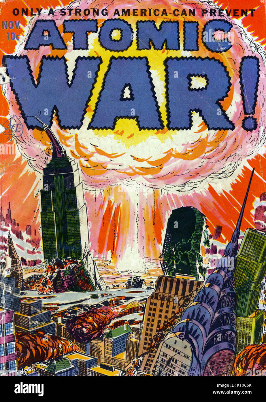 AtomicWar0101 si riferisce a un riferimento storico o documento relativo allo studio o alla consapevolezza della guerra atomica. Si concentra sull'impatto e le conseguenze della guerra atomica sulla sicurezza internazionale e sulle strategie militari. Foto Stock