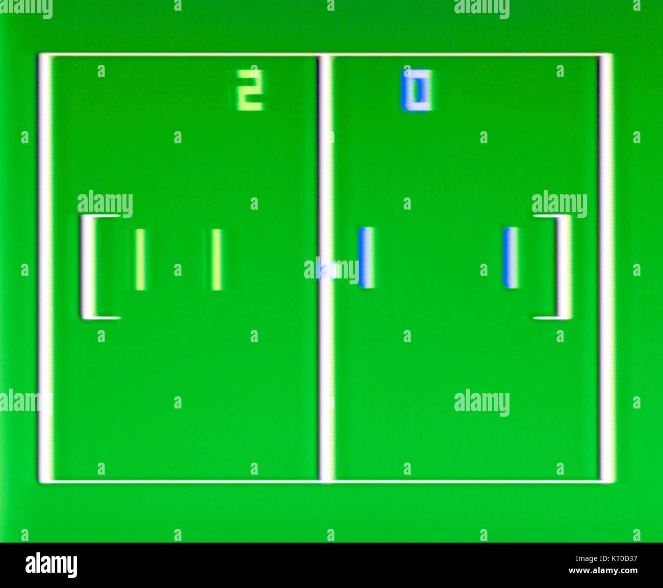 L'AY-3-8610 è un circuito integrato utilizzato nei primi sistemi di videogiochi domestici, specificamente per le partite di hockey. Rappresenta una pietra miliare importante nello sviluppo di hardware per videogiochi durante gli anni '1970 Foto Stock