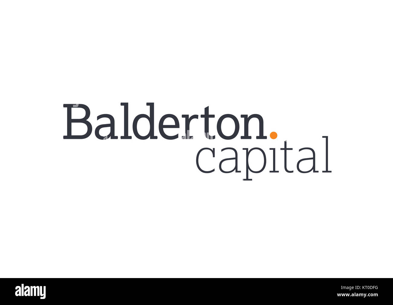 Balderton Capital è un'importante società di venture capital, con un logo che rappresenta l'identità del proprio marchio nel mondo degli affari e degli investimenti. Noto per aver finanziato le startup in fase iniziale, il loro logo è associato all'innovazione e all'imprenditorialità. Foto Stock