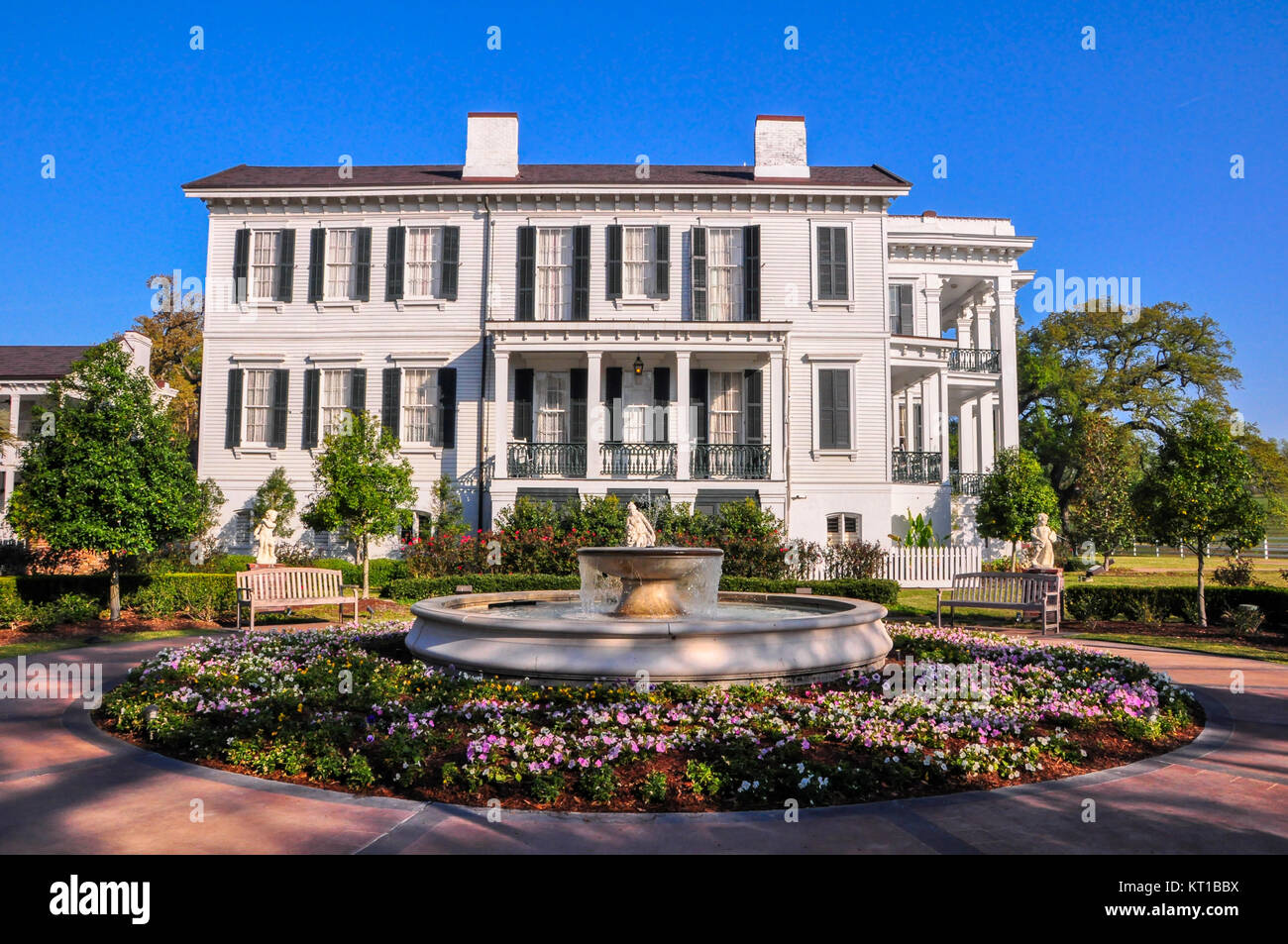 Plantation House il castello bianco Foto Stock