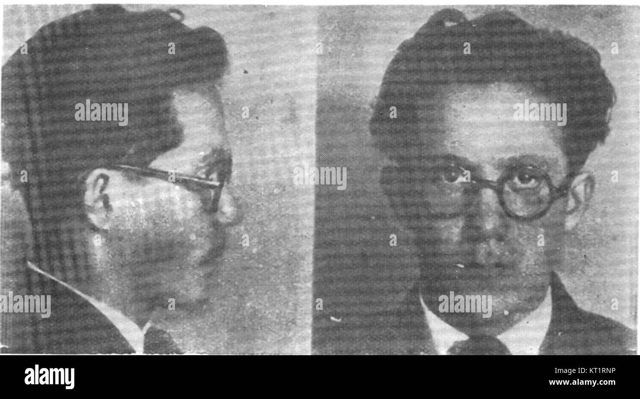 Edvard Kardelj fu un importante politico e ideologo jugoslavo. Il termine "zatvorenik" si riferisce al suo periodo in prigione, che faceva parte del suo coinvolgimento nelle lotte politiche durante l'inizio del XX secolo. Foto Stock