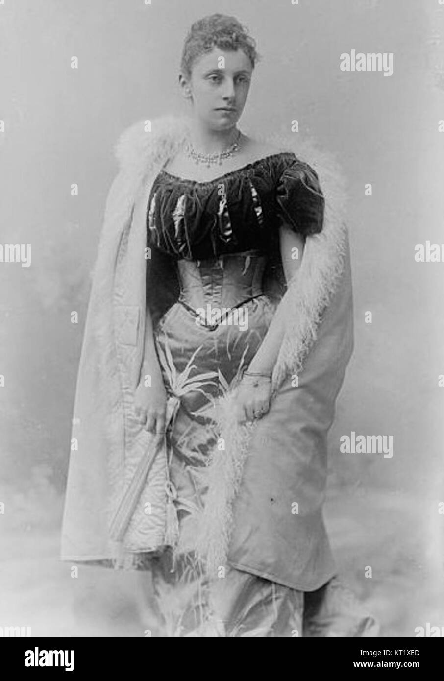 Feodora Adelheid era una principessa di Schleswig-Holstein-Sonderburg-Augustenburg, nata nella nobiltà europea. È ricordata per il suo ruolo nella storia reale europea durante il XIX secolo. Foto Stock