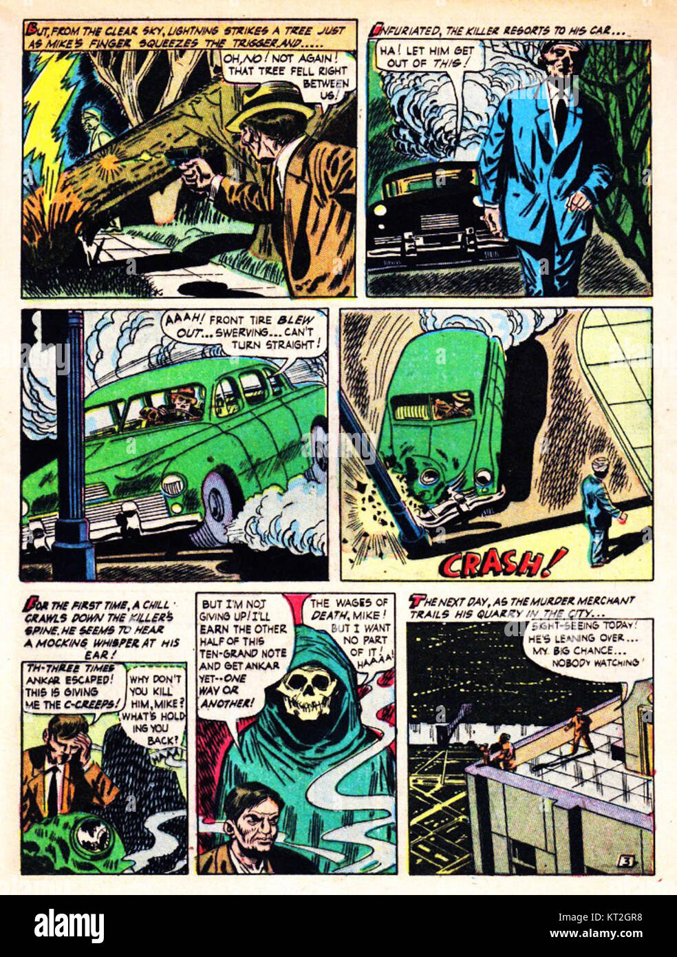 Una fotografia intitolata "Adventures into Darkness", che cattura una scena suggestiva e drammatica. L'immagine evoca un senso di mistero e profondità, caratterizzato da luci scure ed elementi contrastanti. Foto Stock