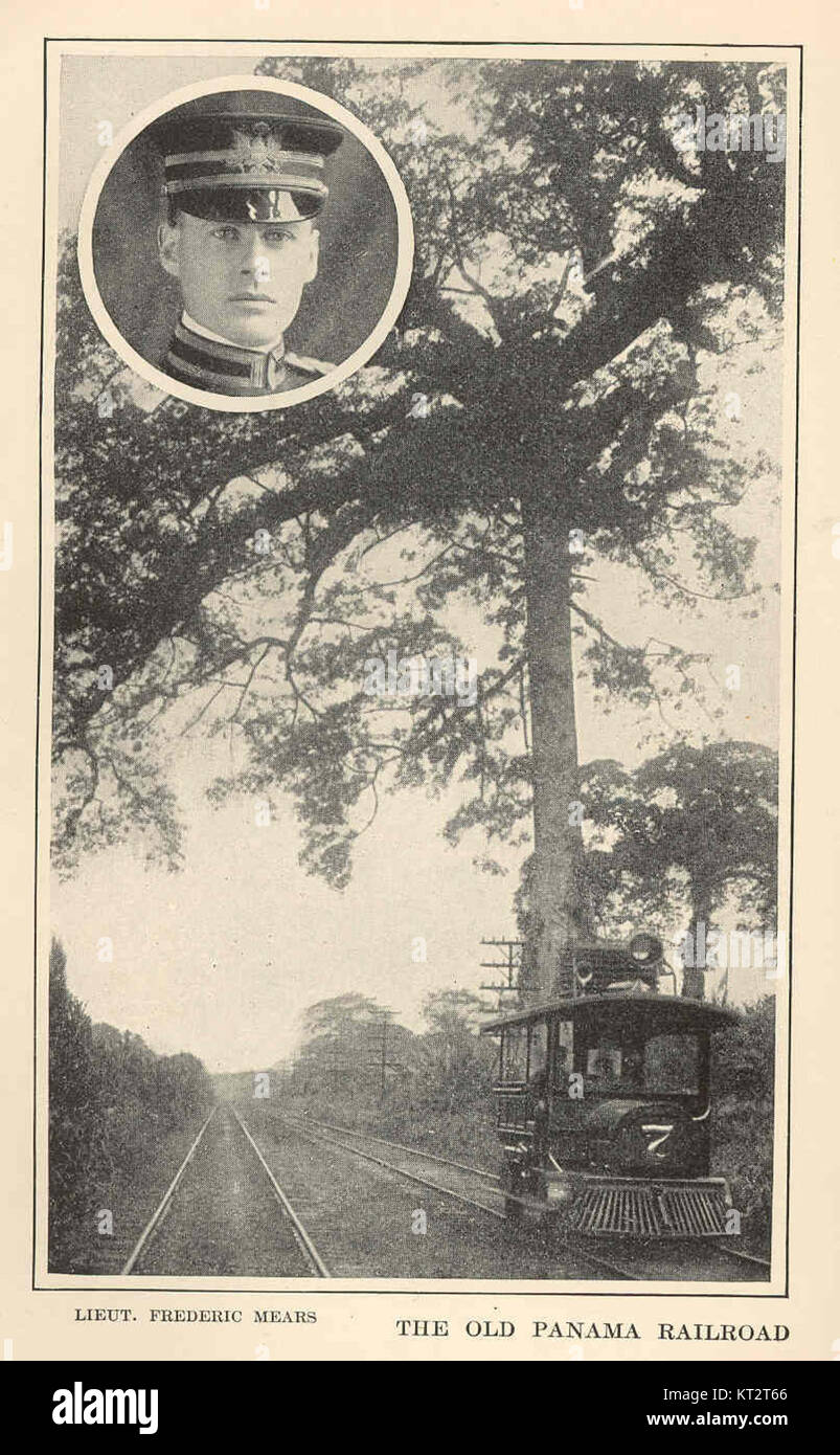 Il tenente Frederic Mears era un ingegnere coinvolto nella costruzione e nella gestione della Old Panama Railroad, un significativo progetto di trasporto all'inizio del XX secolo. Foto Stock