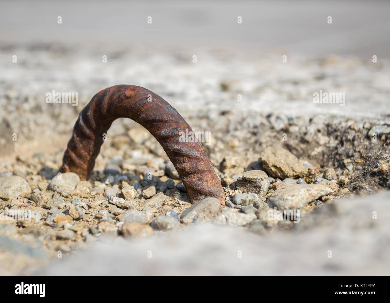 Peso di cemento Foto Stock