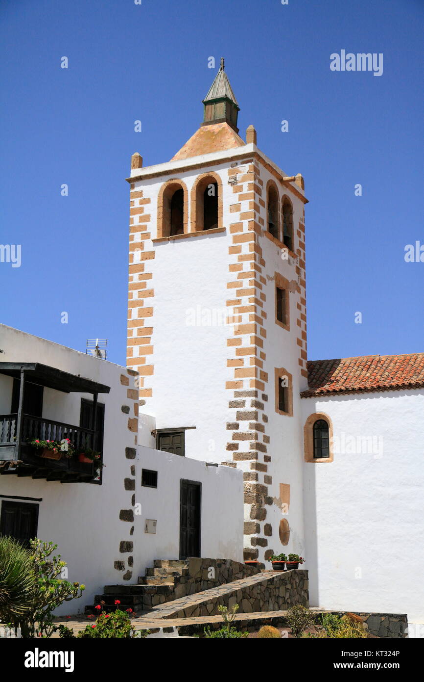 Cattedrale di Santa Maria di Betancuria in Fuerteventura, Isole Canarie, Spagna Foto Stock