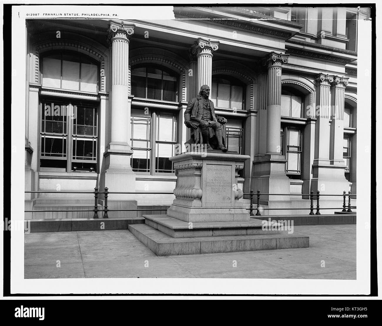 Statua di Franklin, Philadelphia, PA Detroit Pub. Co. c.1906 Foto Stock