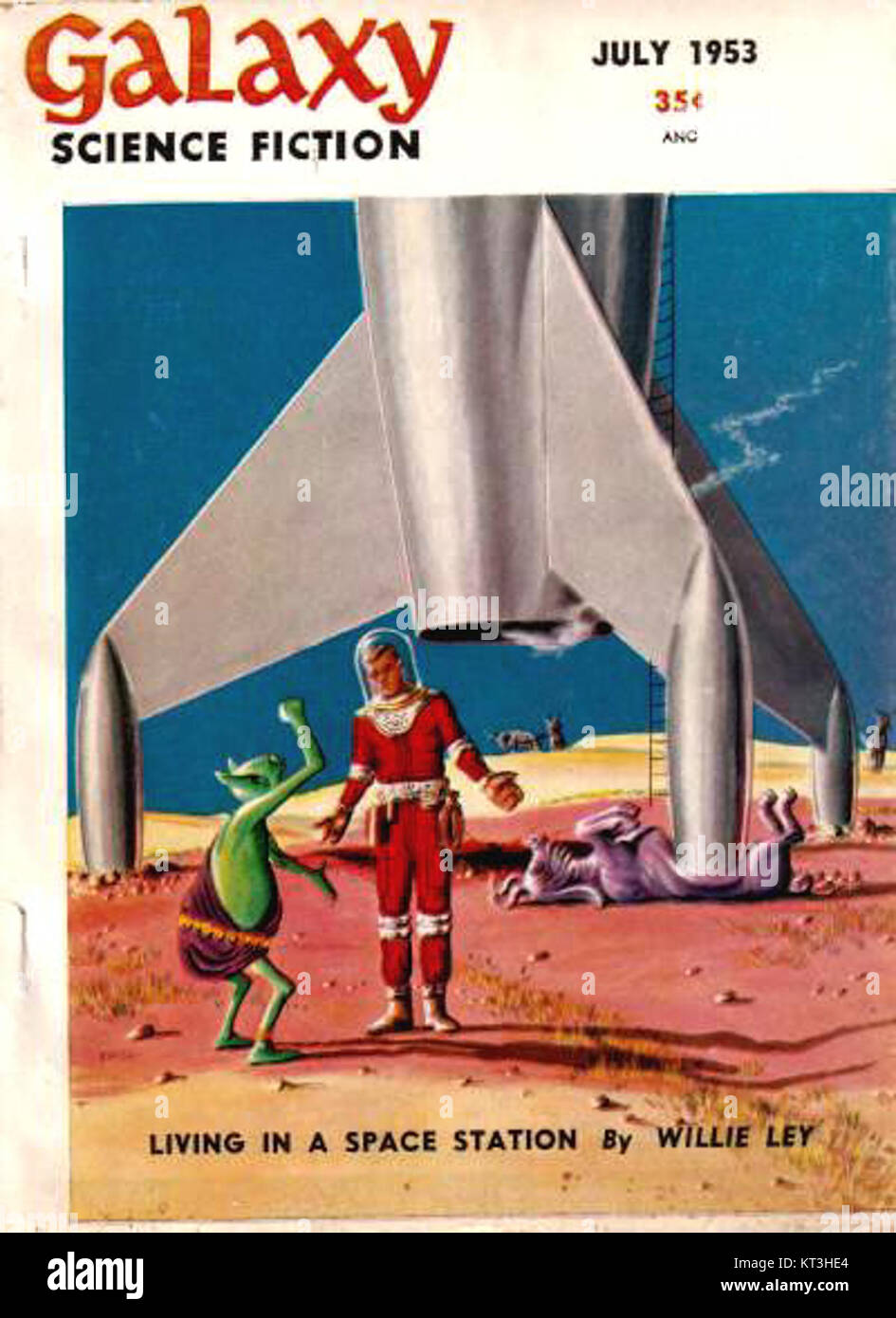 Questa immagine rappresenta probabilmente il modello o l'opera d'arte del 1953 relativa a una galassia, sia nel contesto dell'astronomia che come rappresentazione artistica. La galassia potrebbe essere un soggetto nella ricerca astronomica o una rappresentazione visiva dello spazio. Foto Stock