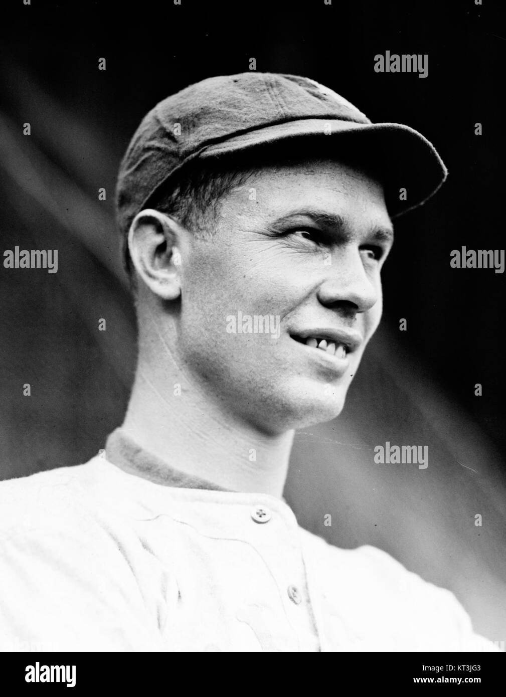 Questa immagine ritagliata di George zip Zabel, una figura notevole nel baseball, proviene dall'archivio della Biblioteca del Congresso. Riflette il suo ruolo nella squadra della Chicago National League. Foto Stock