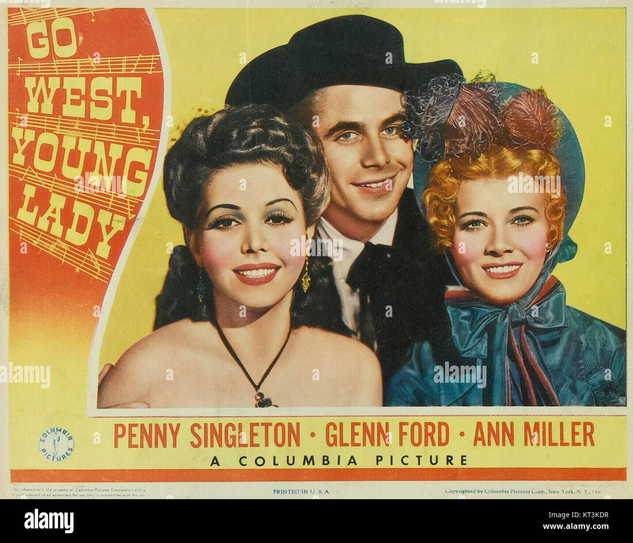 "Go West, Young" è una frase spesso associata all'espansione della frontiera americana. È stato usato in riferimento alla migrazione verso ovest e allo spirito di esplorazione durante il XIX secolo nella storia americana. Foto Stock