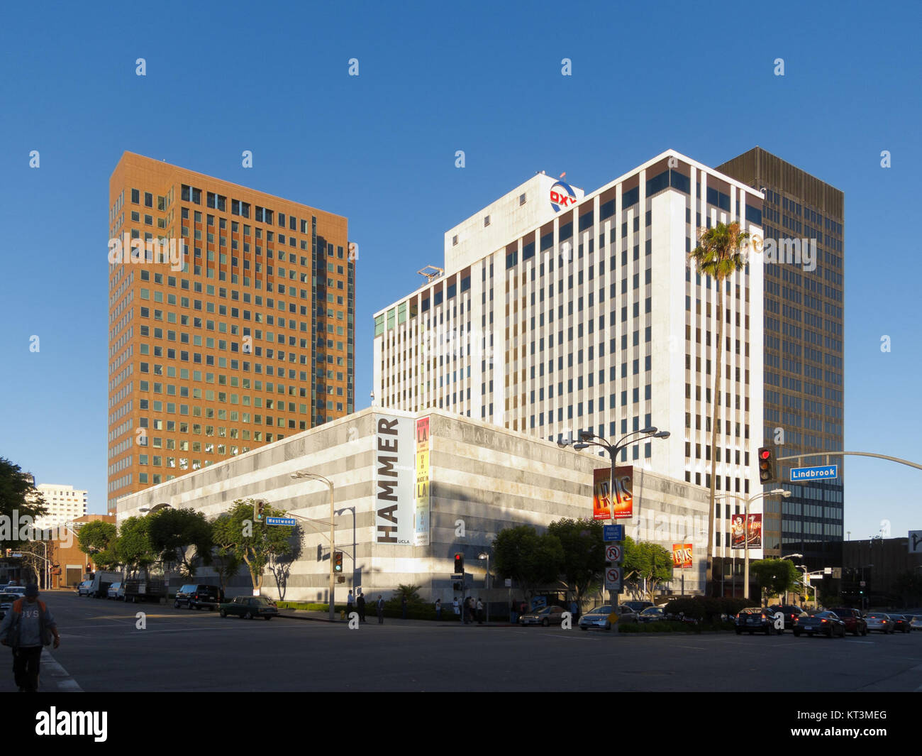 L'Hammer Museum di Westwood, Los Angeles, è un'importante istituzione culturale nota per le sue diverse collezioni d'arte e mostre, evidenziate nel giugno 2012. Foto Stock