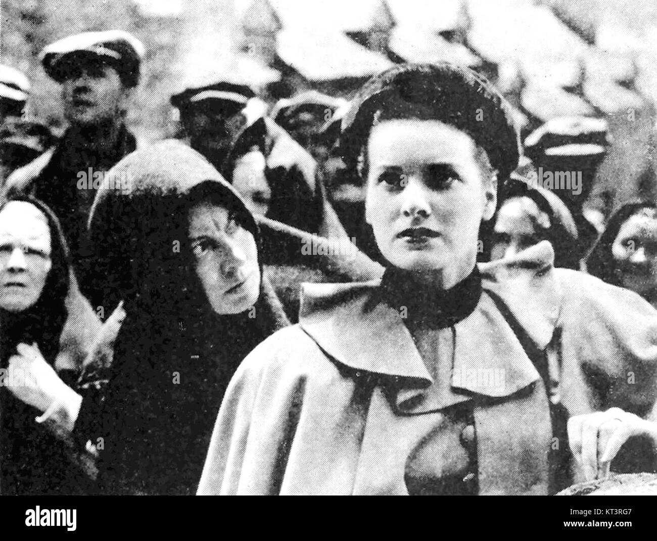 Il film del 1941 "How Green Was My Valley" è un dramma basato sul romanzo di Richard Llewellyn. Esplora la vita in un villaggio minerario gallese e l'impatto dell'industrializzazione sulla comunità. Foto Stock