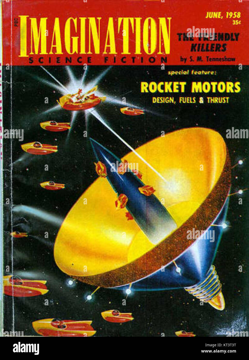 "Imagination 195806" potrebbe riferirsi a un concetto creativo o a un'opera d'arte incentrata sul tema dell'immaginazione. Il titolo suggerisce l'esplorazione della creatività e del potere della mente, collegandola potenzialmente a un anno o evento specifico della storia. Foto Stock