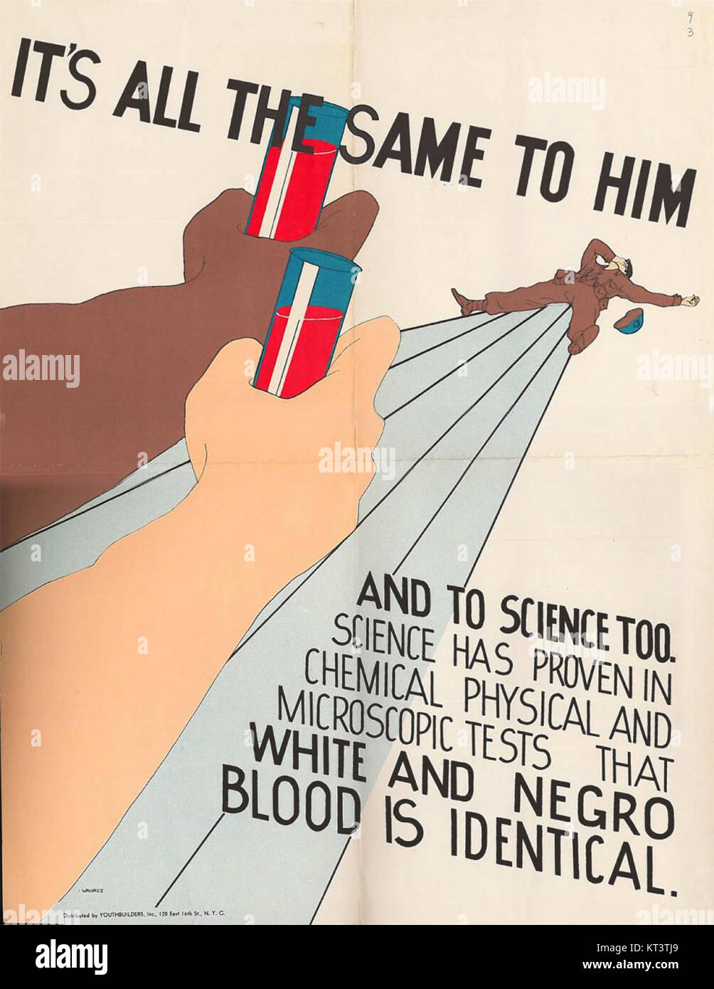 Un film del 1945 intitolato IT's all same to HIM, che mette in evidenza il contesto culturale e lo stile cinematografico di eraâ. Foto Stock