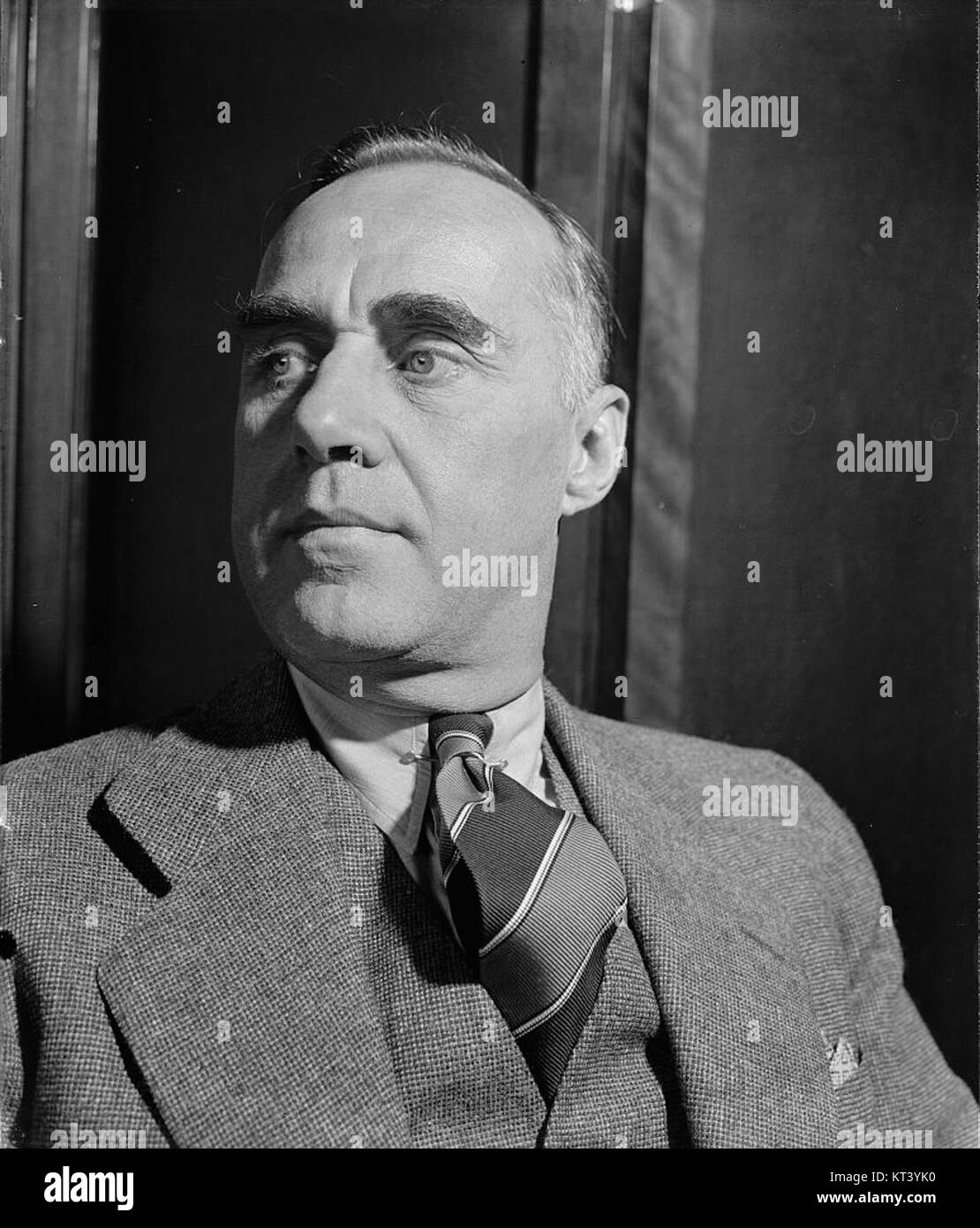 John Mills Houston fu un individuo di spicco nella storia, noto per le sue attività significative il 26 ottobre 1939, durante un periodo importante nella storia. Foto Stock