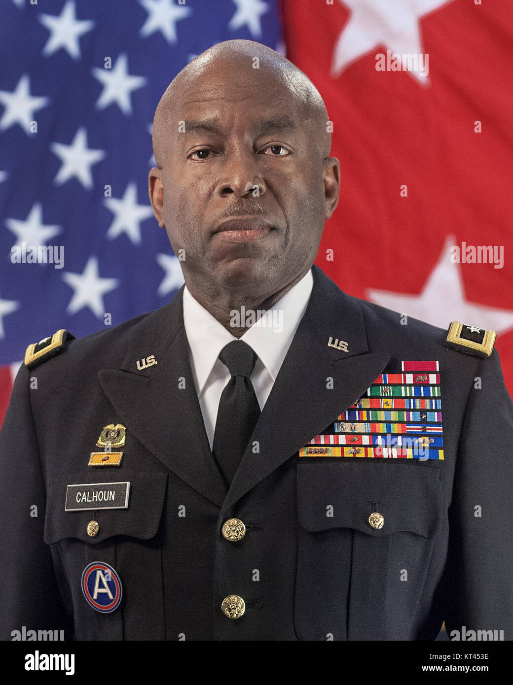 Il maggiore generale Michael A. Calhoun è un ufficiale anziano della Guardia Nazionale dell'Esercito della Florida (ARNG). Ricopre un ruolo di leadership, supervisionando le operazioni militari e il personale nello stato della Florida. Foto Stock