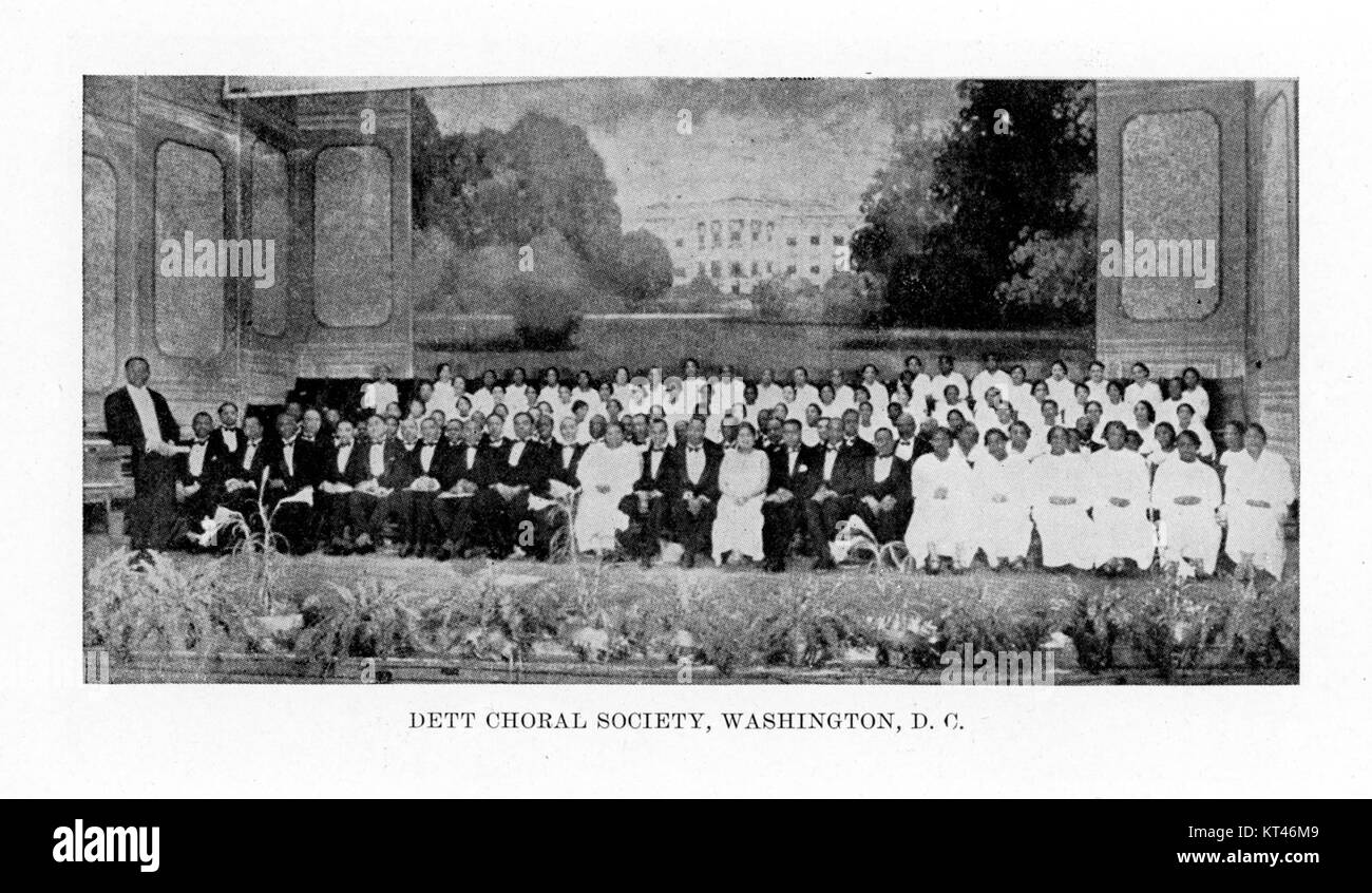 Maud Cuney Hare fu una figura influente nella scena della musica corale afroamericana. È stata associata alla Dett Choral Society, contribuendo alla sua eredità e cultura musicale. Foto Stock