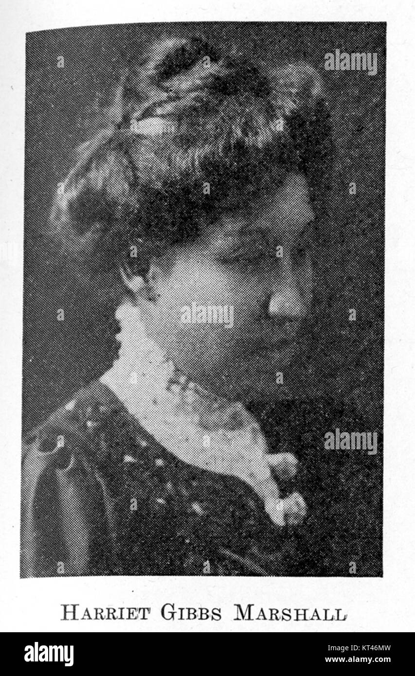 Maud Cuney Hare e Harriet Gibbs Marshall erano donne afroamericane note per i loro contributi alla musica, alle arti e alla cultura. Foto Stock