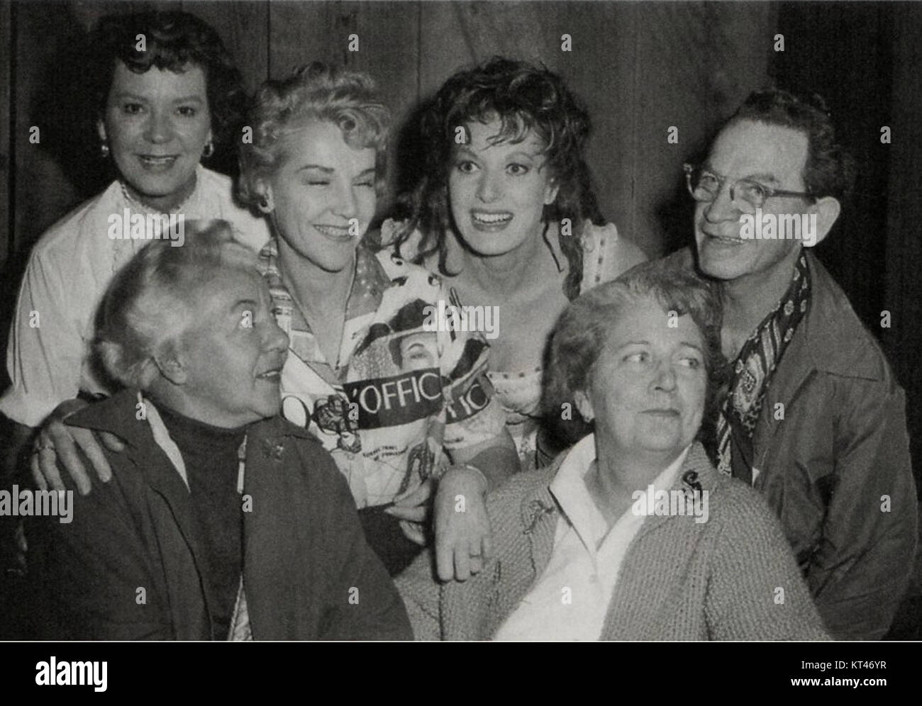 Una scena della commedia occidentale del 1963 *McLintock!* con John Wayne e Maureen o'Hara. Il film è ambientato nel Vecchio West e segue un rancher che si occupa dei conflitti familiari e comunitari. Foto Stock