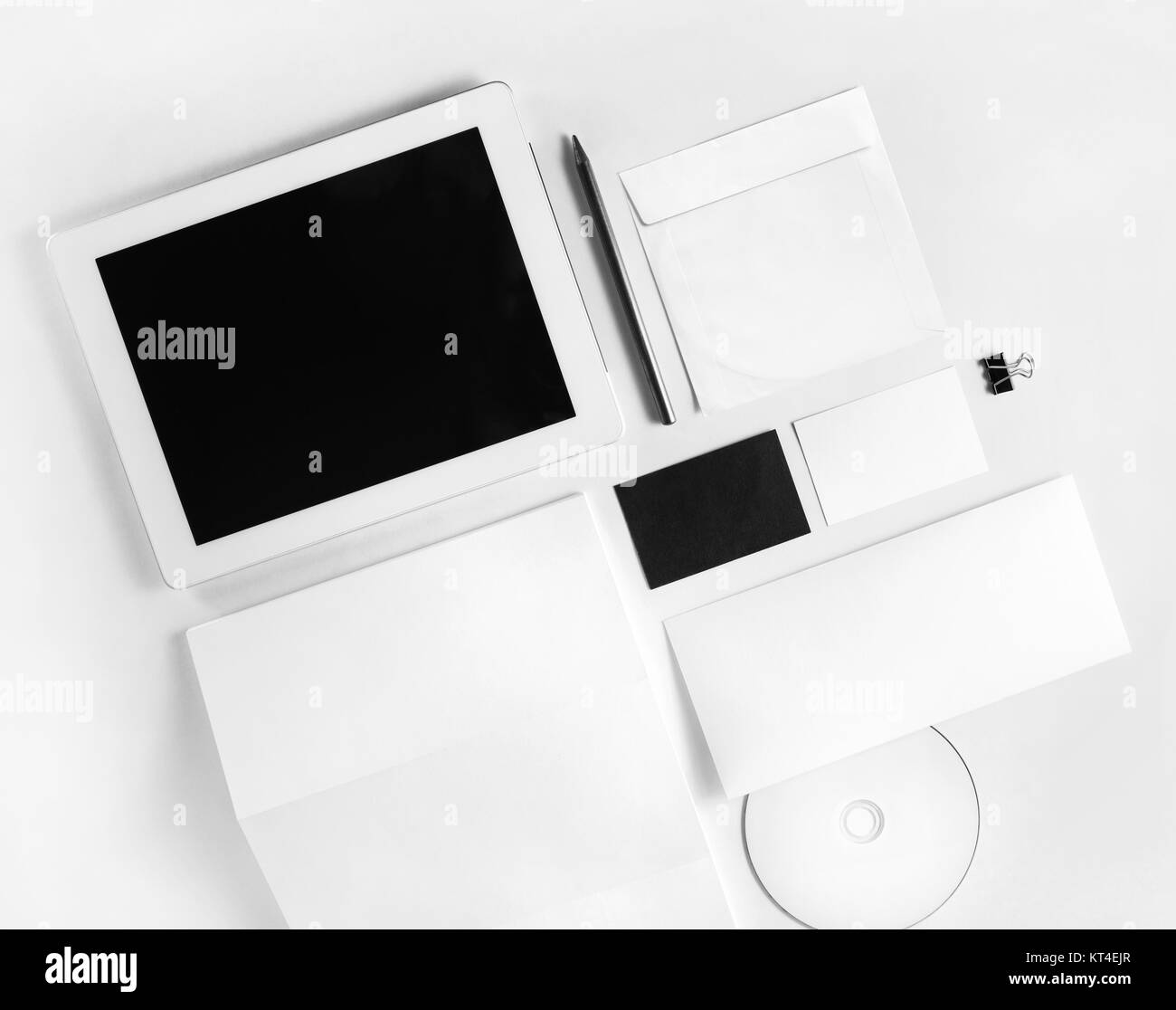 Mockup per ID Foto Stock