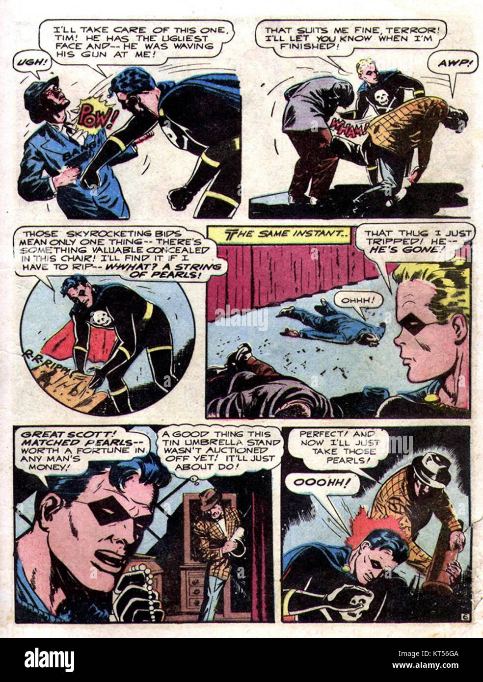 America's Best Comics, un marchio di fumetti noto per le sue storie di supereroi e il suo contributo alla cultura pop americana, che mette in risalto personaggi chiave ed eventi comici storici. Foto Stock