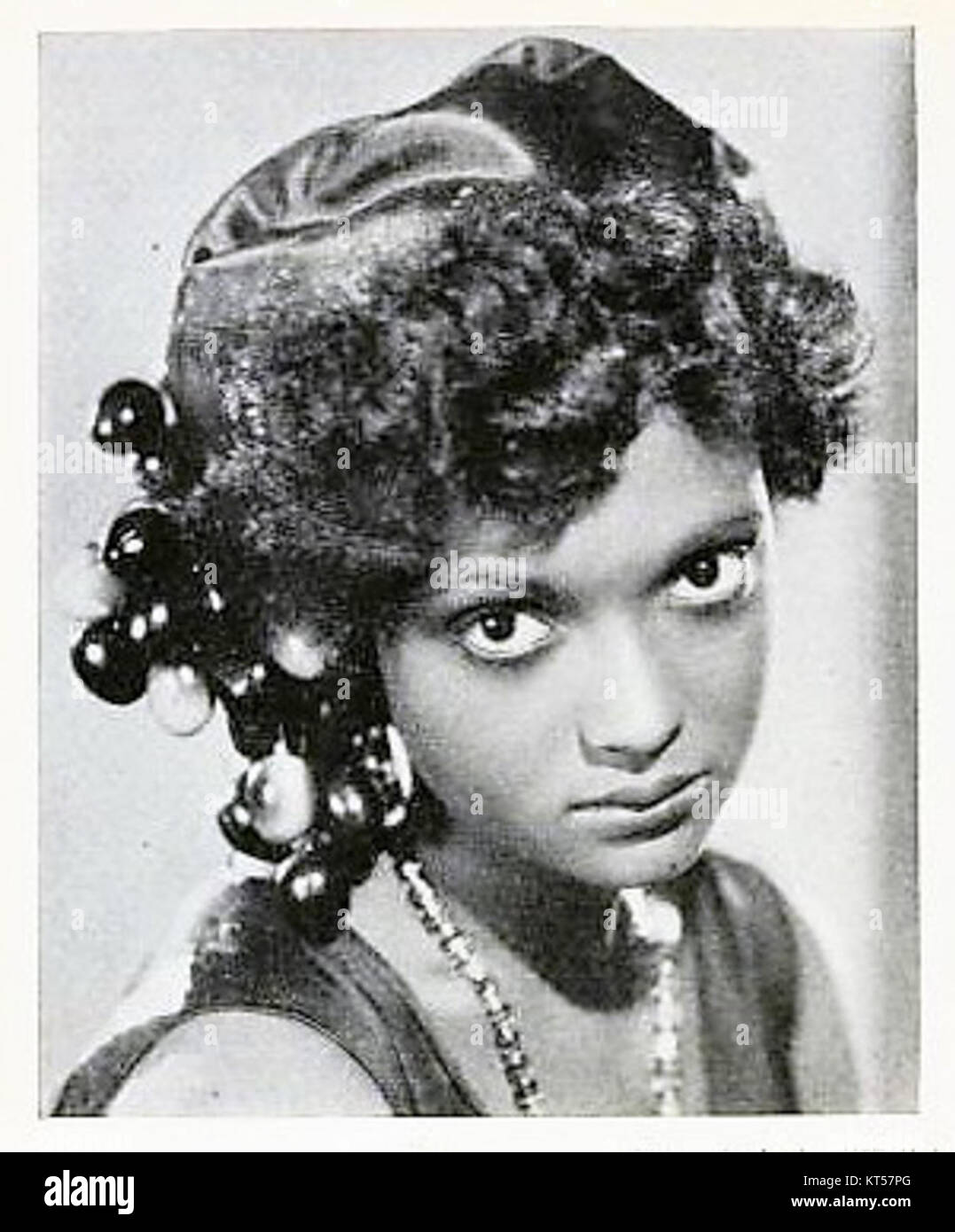 Nina Mae McKinney è stata un'attrice e cantante afroamericana nota per il suo lavoro nei primi anni di Hollywood. Le sue esibizioni hanno avuto un ruolo chiave nel plasmare la storia del cinema afroamericano. Foto Stock