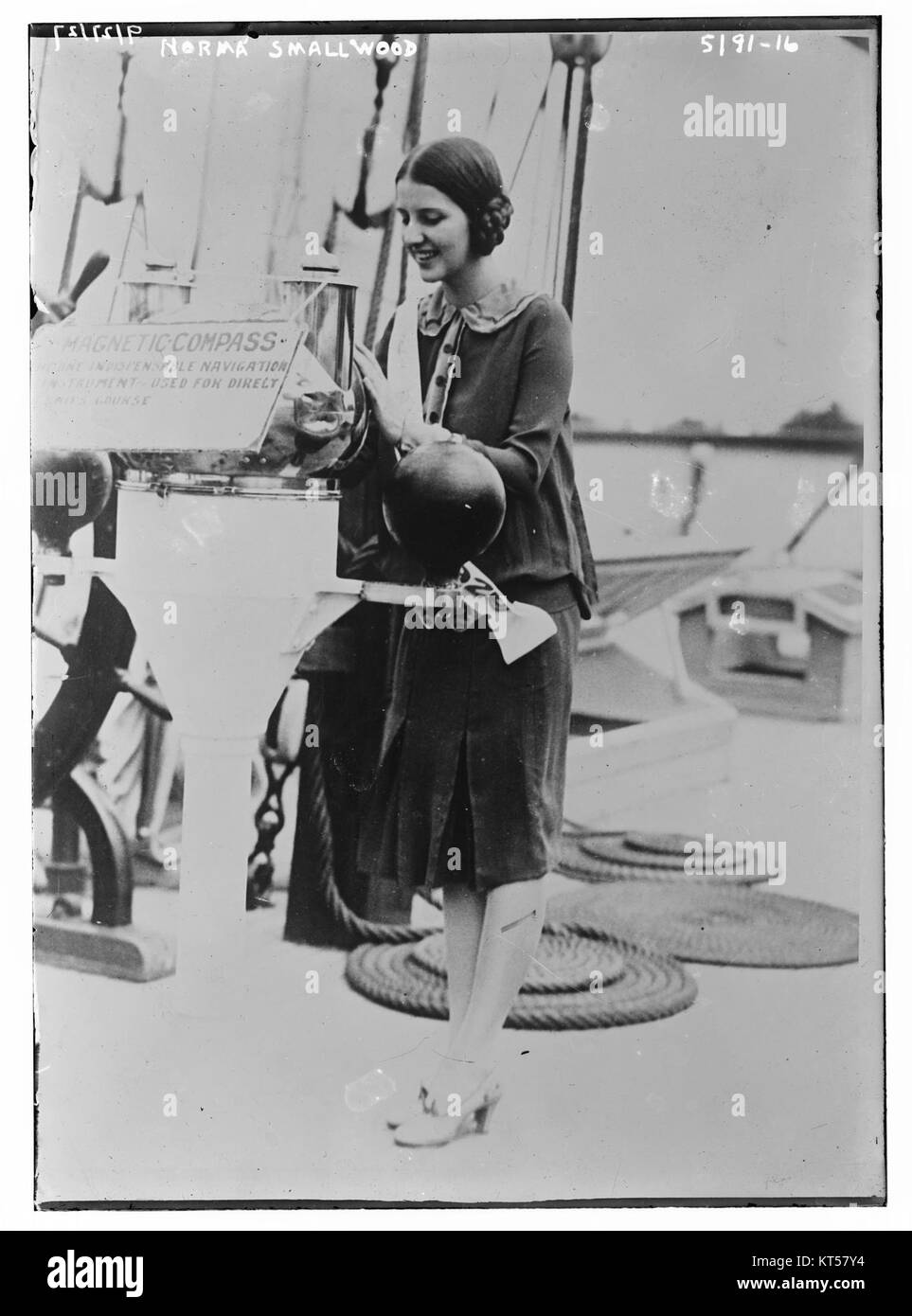 Norma Smallwood è stata un'attrice e regina di bellezza statunitense, nota per aver vinto il concorso Miss America 1926 e per aver interpretato i suoi ruoli cinematografici negli anni '1920 Foto Stock