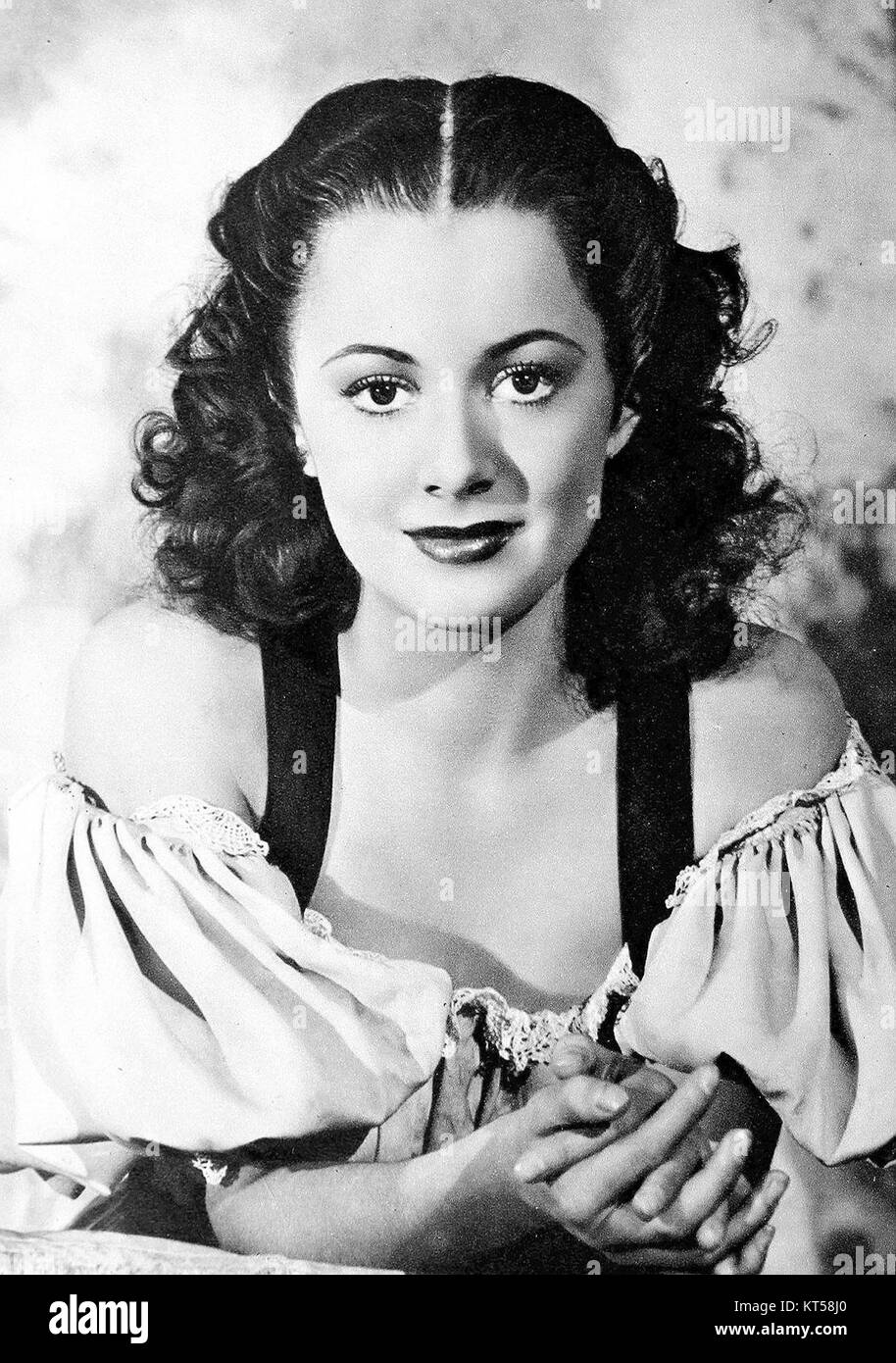 Olivia de Havilland 1936 Foto Stock