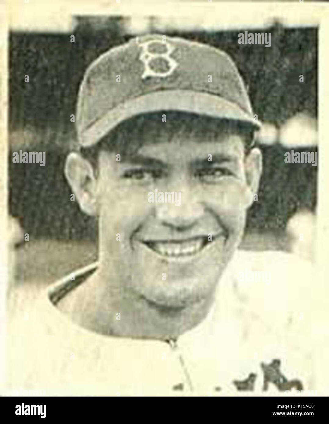 Pete Reiser era un giocatore della Major League Baseball, conosciuto per il suo tempo con i Brooklyn Dodgers. Il riferimento del 1948 mette in evidenza la sua carriera durante quella stagione, comprese le sue prestazioni e i suoi contributi. Foto Stock