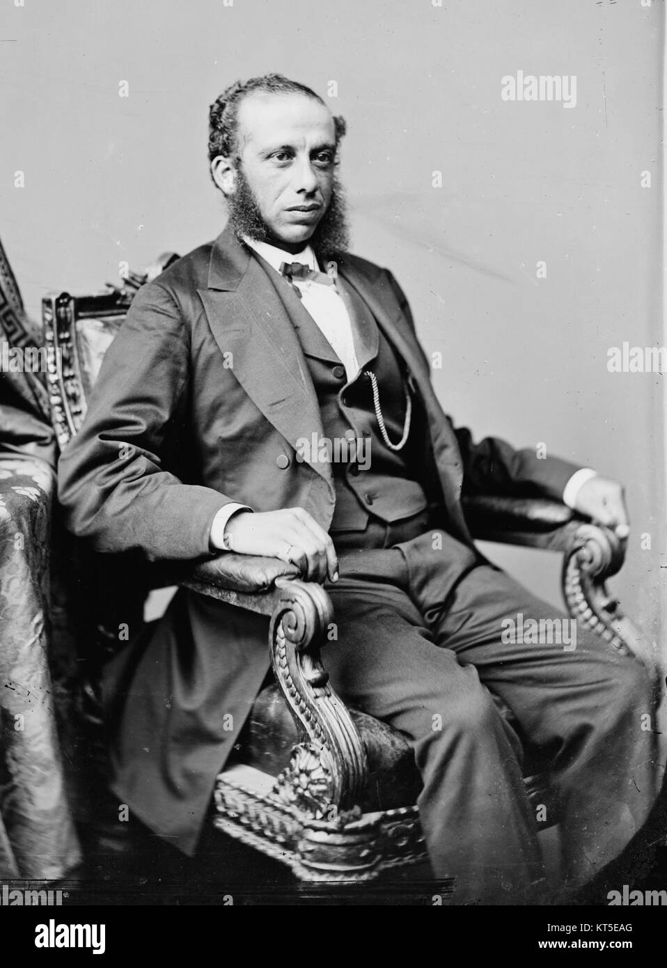 Robert C. DeLarge è stato un politico afroamericano e leader per i diritti civili nel XIX secolo. Ha servito come membro della camera dei rappresentanti degli Stati Uniti e ha sostenuto i diritti dei liberti durante la ricostruzione. Foto Stock