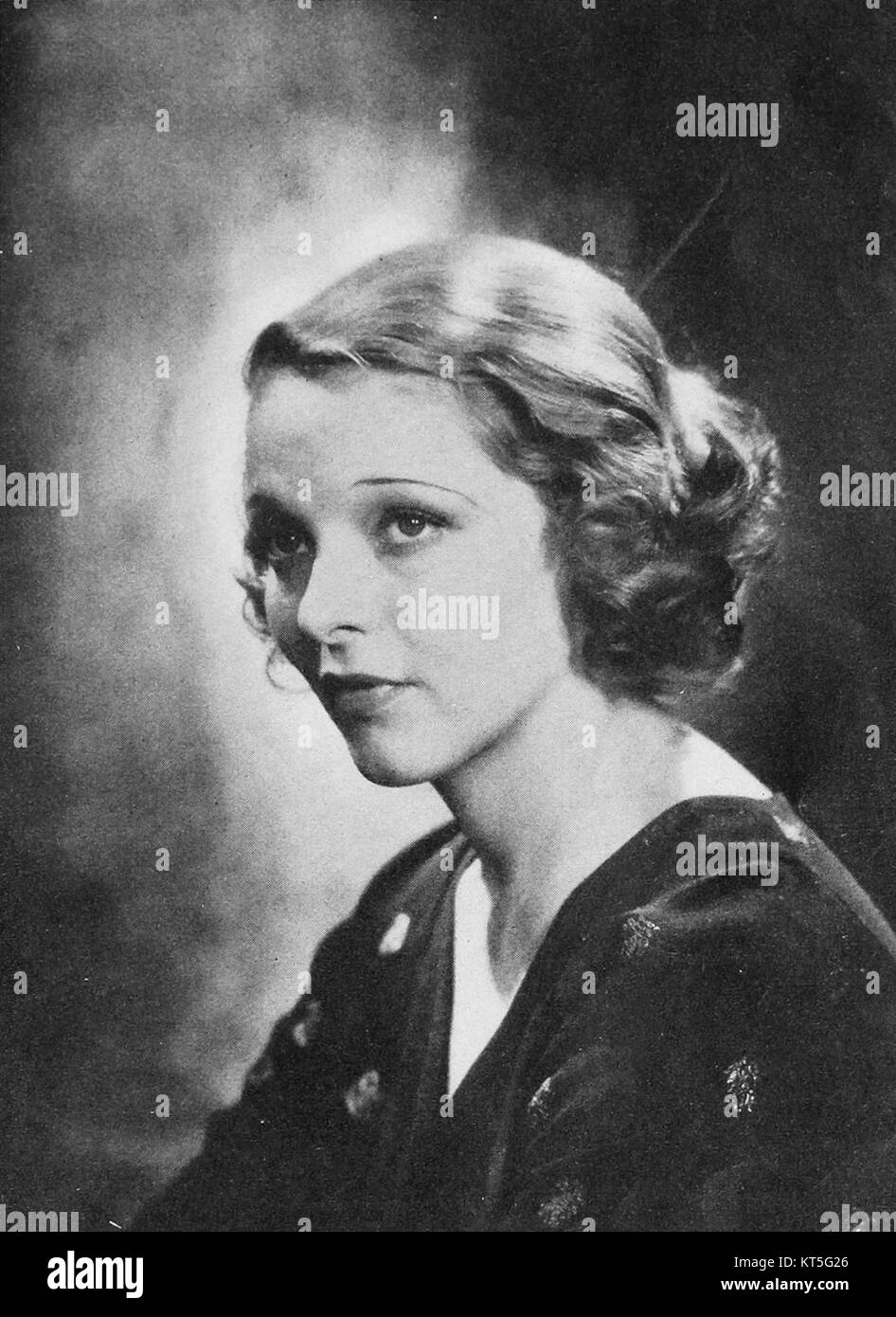 Sally Blane - Motion Picture, Maggio 1932 Foto Stock