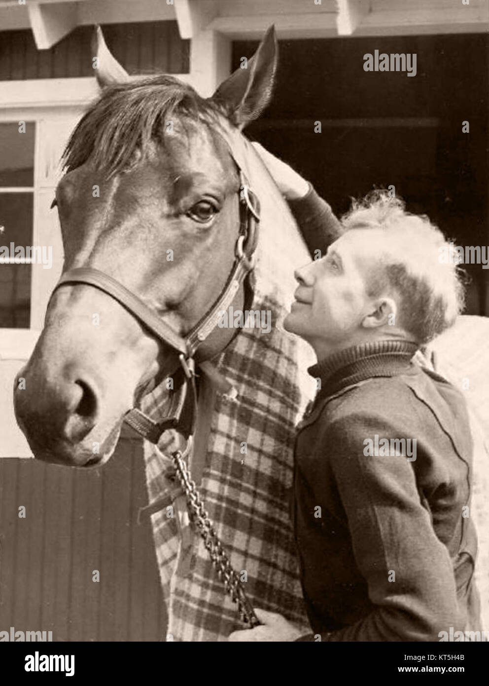 Seabiscuit Red Pollard Foto Stock