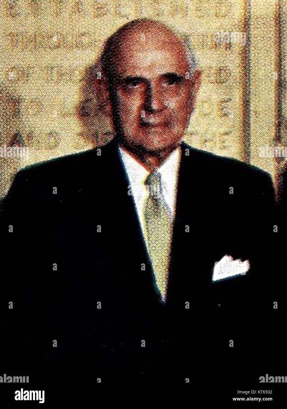 Stephen L. Richards, una figura influente nel campo delle imprese e della leadership, è noto per i suoi contributi allo sviluppo delle moderne strutture aziendali. Foto Stock