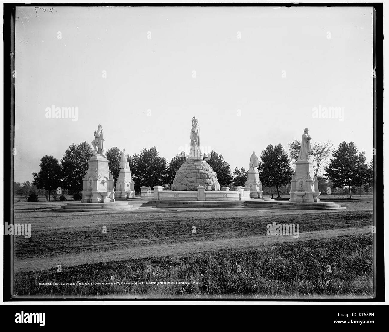 Astinenza totale monumento, Fairmount Park, Philadelphia, PA Detroit Pub. Co. c.1900 Foto Stock