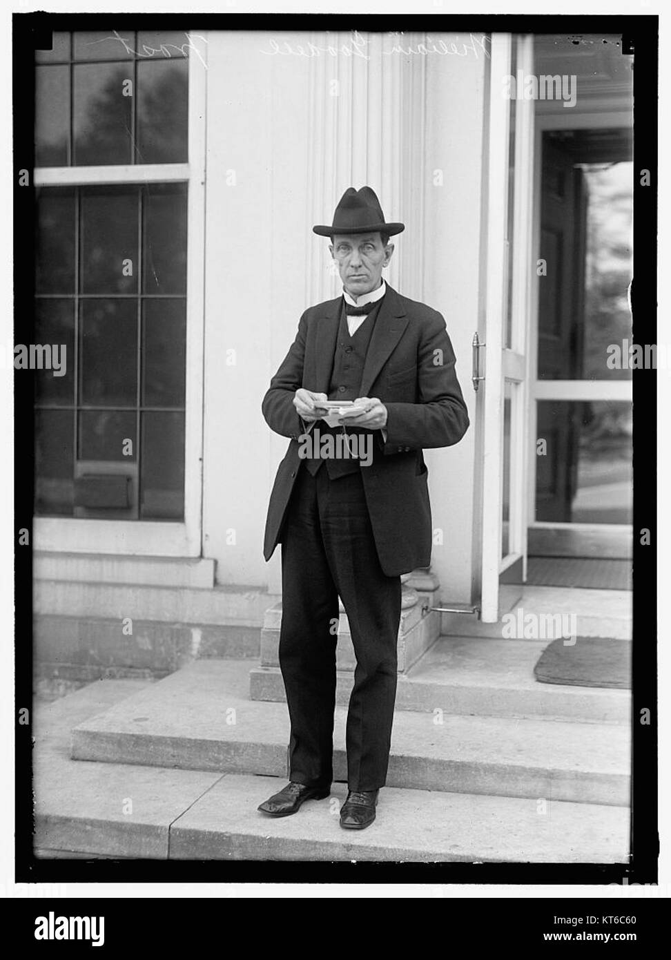 William Goodell Frost è stato un educatore, filosofo e presidente del Berea College. Ha svolto un ruolo chiave nel promuovere le opportunità educative per le comunità emarginate durante l'inizio del XX secolo. Foto Stock