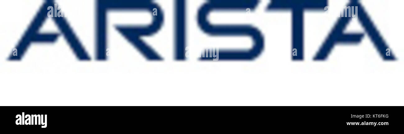 Il logo Arista Networks rappresenta l'identità del marchio di Arista Networks, un'azienda nota per le sue soluzioni di networking ad alte prestazioni, specializzata in tecnologie di data center e cloud networking. Foto Stock
