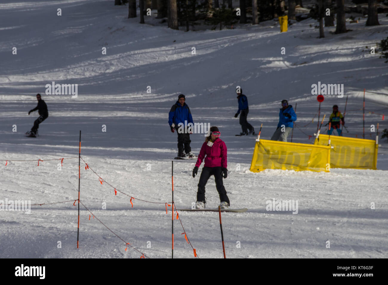 Arizona Snowbowl Grand Canyon Express Ski lift celebrazione di apertura (30763766644) Foto Stock