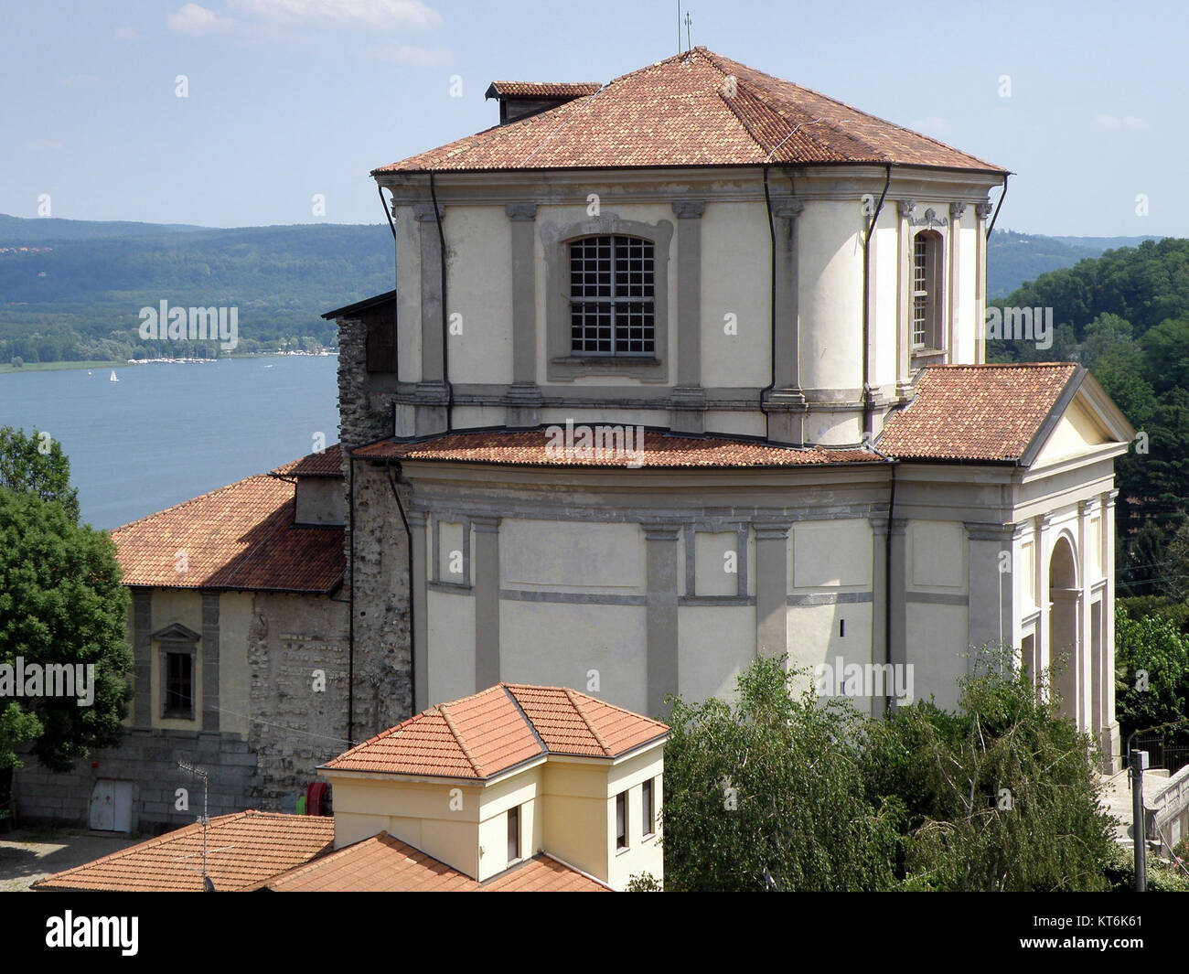 Arona la Chiesa di San Carlo 3 Foto Stock